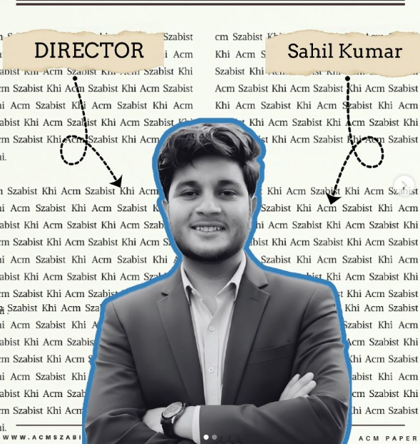 Sahil Kumar working